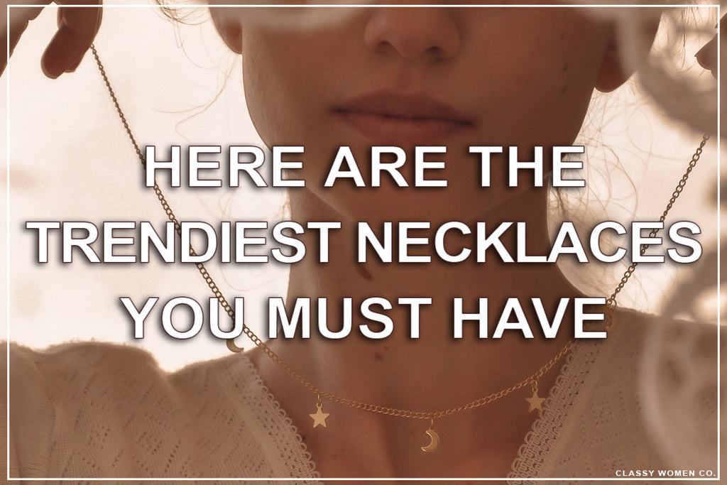 New Classic Fashion Pendant Necklaces for Women Elegant 4/Four