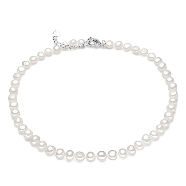 4-5mm baroque freshwater pearl choker necklace