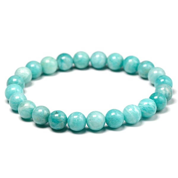 Beaded amazonite bracelet