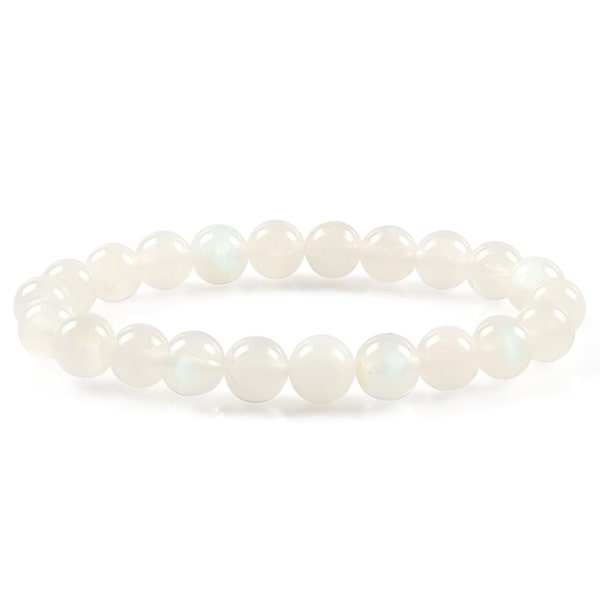 Beaded moonstone bracelet