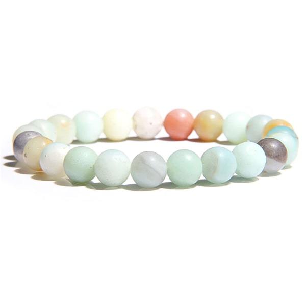 Beaded morganite bracelet