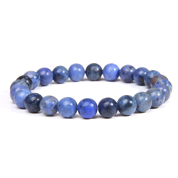 Beaded sodalite bracelet