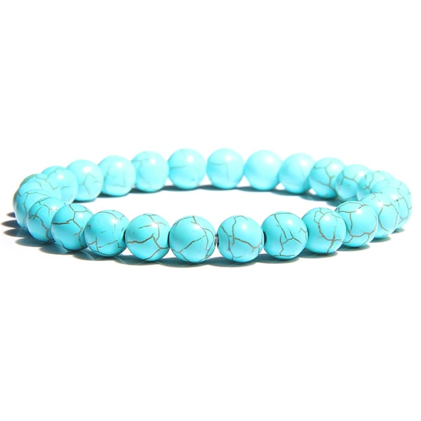 Beaded turquoise bracelet