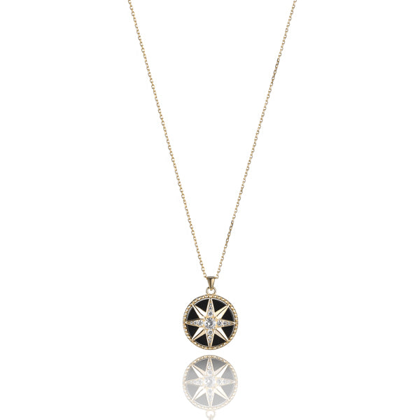 Compass necklace