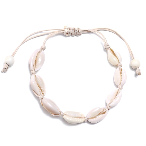 Cowrie shell bracelet