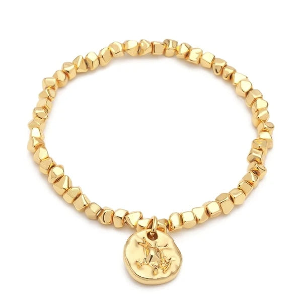 Gold avant garde bracelet