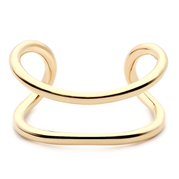 Gold divine cuff bracelet