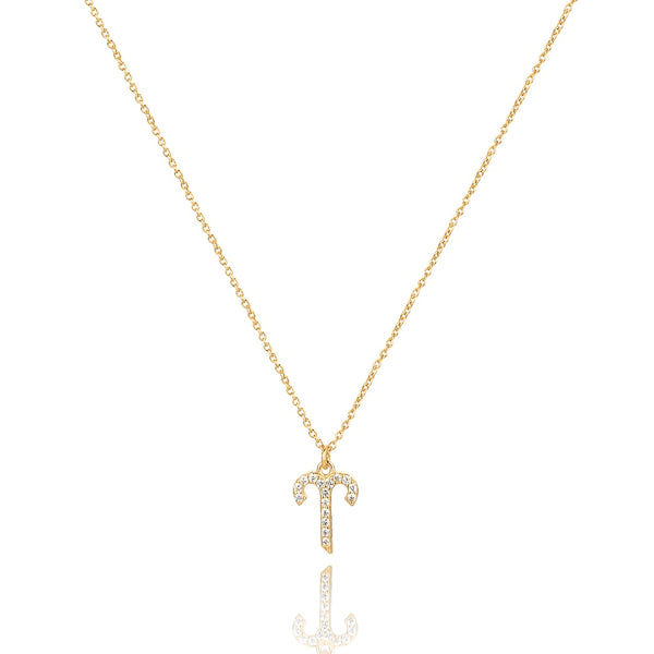 Gold vermeil Aries necklace