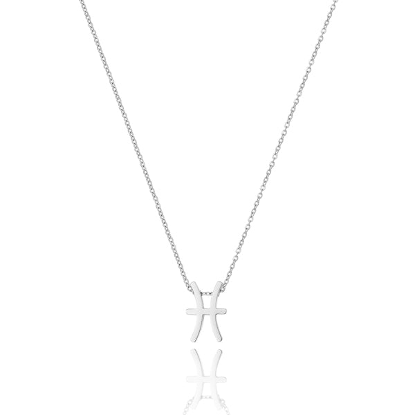 Silver Pisces necklace