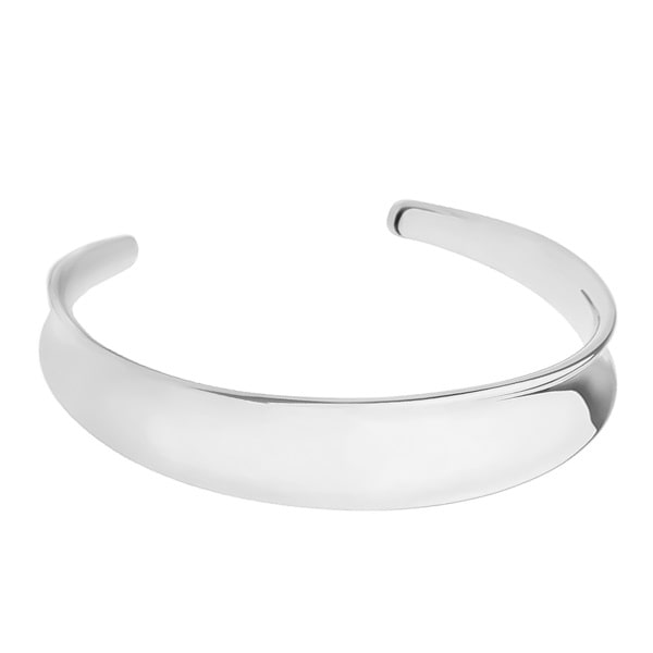 Silver classic cuff bracelet