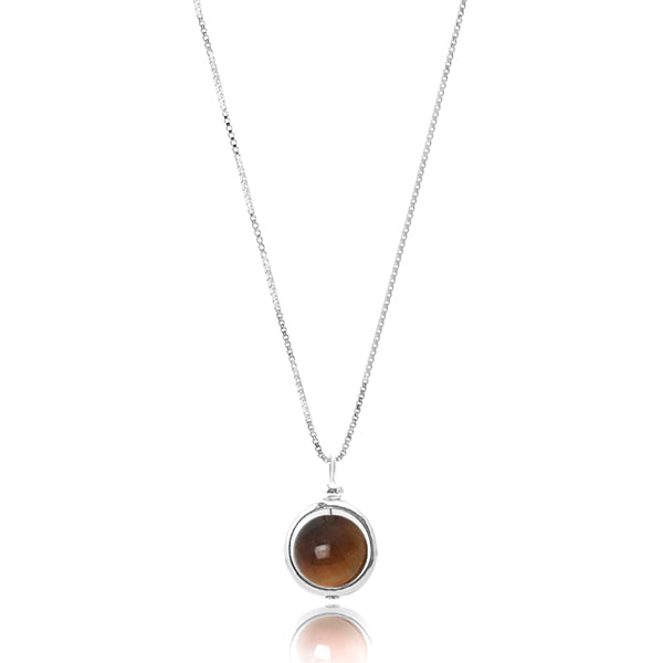 Tiger eye pendant necklace