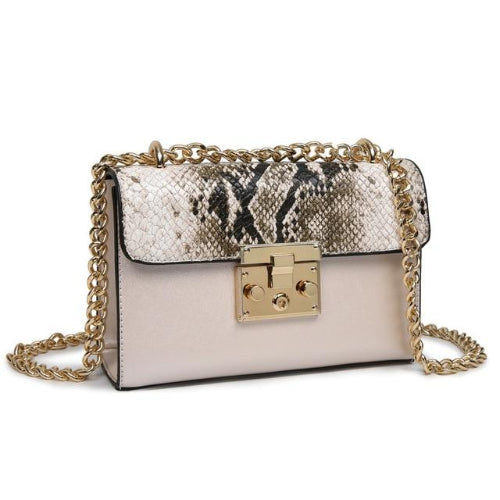 Classy Women Snakeskin Crossbody Bag - 3 Colors | Handbag - Classy Women Collection
