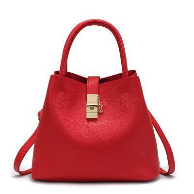 Classy Women Red Strap Tote Handbag | Handbag - Classy Women Collection