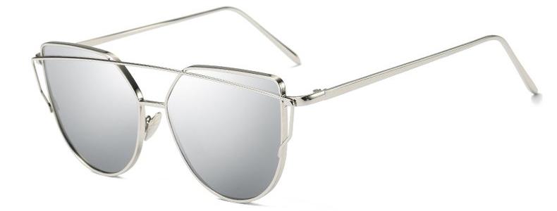 Classy Women Silver Cat Eye Sunglasses | sunglasses - Classy Women Collection