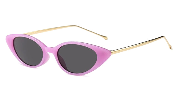 Classy Women Pink/Gold Cat Eye Sunglasses | sunglasses - Classy Women Collection