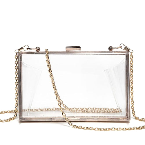 Classy Women Transparent Crossbody Bag | Handbag - Classy Women Collection