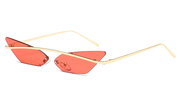 Classy Women Rimless Cat Eye Sunglasses | sunglasses - Classy Women Collection