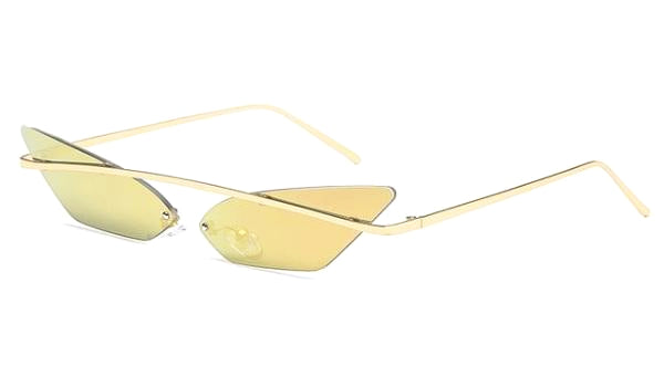 Classy Women Rimless Cat Eye Sunglasses | sunglasses - Classy Women Collection