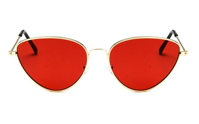 Classy Women 70's Triangle Sunglasses | sunglasses - Classy Women Collection