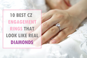 10 migliori anelli di fidanzamento con zirconi cubici che sembrano reali