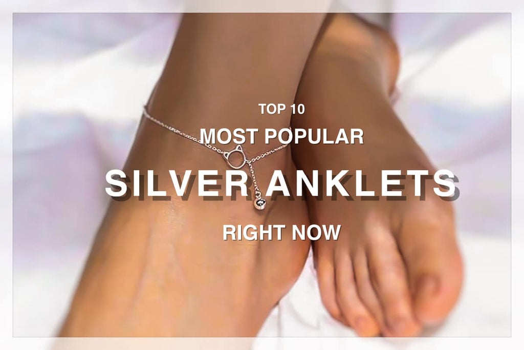 Le 10 cavigliere in argento sterling più popolari oggi 