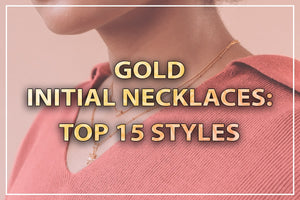 15 collane con iniziali in oro per elevare il tuo stile 