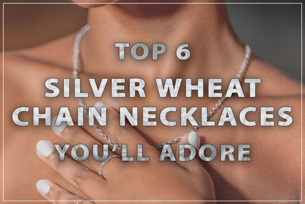 6 Silver Wheat Chain Necklaces You'll Adore