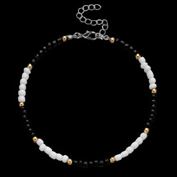 Dainty Organic White Pearl Anklet - Kale'a Dainty Organic White Pearl Anklet - Kale'a