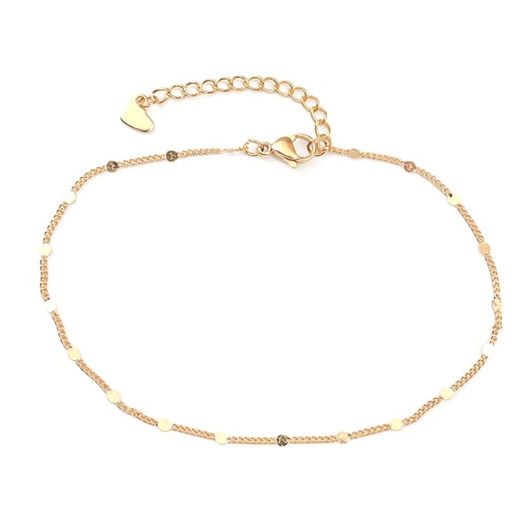 Cavigliera Marlù 20CV049G catena snake dorata