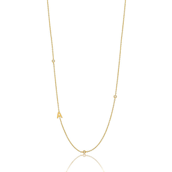 GLIJWELE Gold Layered Necklaces For Women, 14K Gold Plated Figaro Chain Necklace For Women Initial D Womens Necklaces Layered Gold Pendent Necklaces Trendy Gold Jewelry For Women
