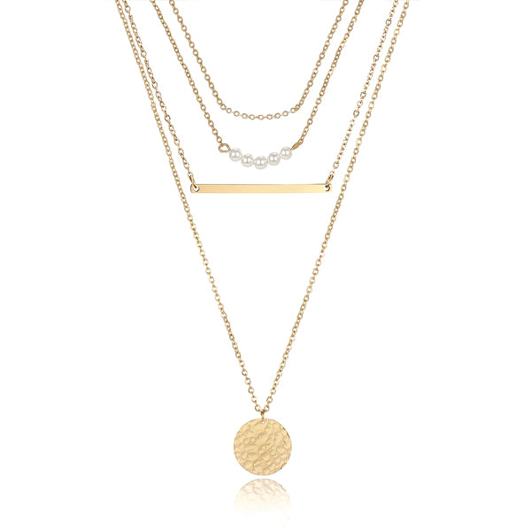 Gold Key Necklace  Classy Women Collection