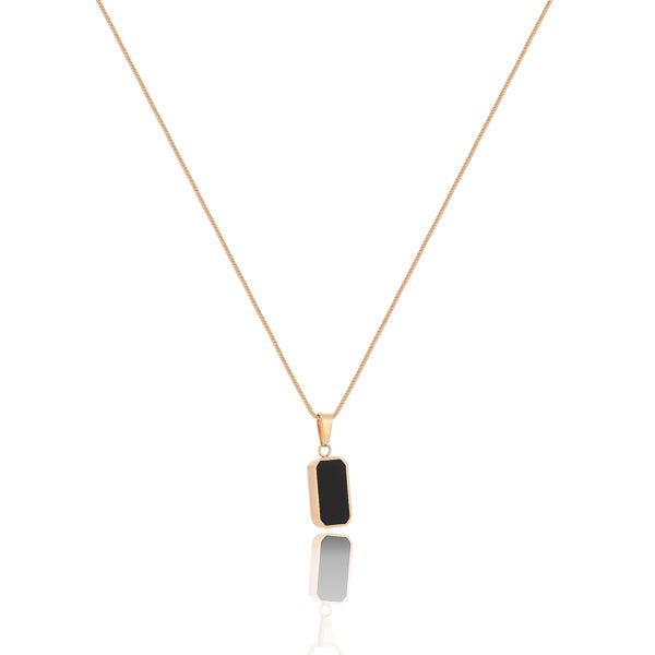 Gold bar of harmony necklace