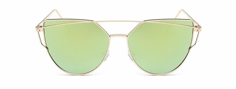 Classy Women Gold Cat Eye Sunglasses | sunglasses - Classy Women Collection