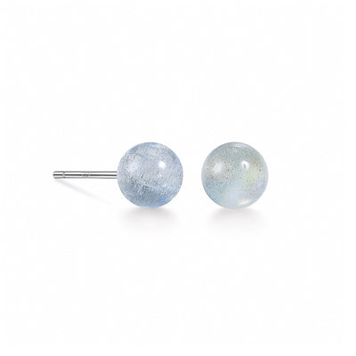 Labradorite Stud Earrings