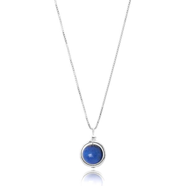 Lapis lazuli pendant necklace