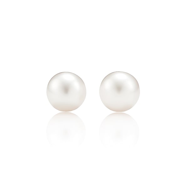 Large Pearl Stud Earrings | Classy Women Collection