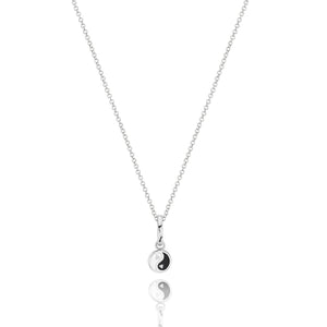 Tear & Share Silver Yin Yang Necklace Pack