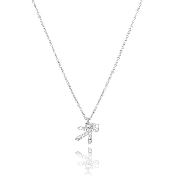 Sterling silver Sagittarius necklace
