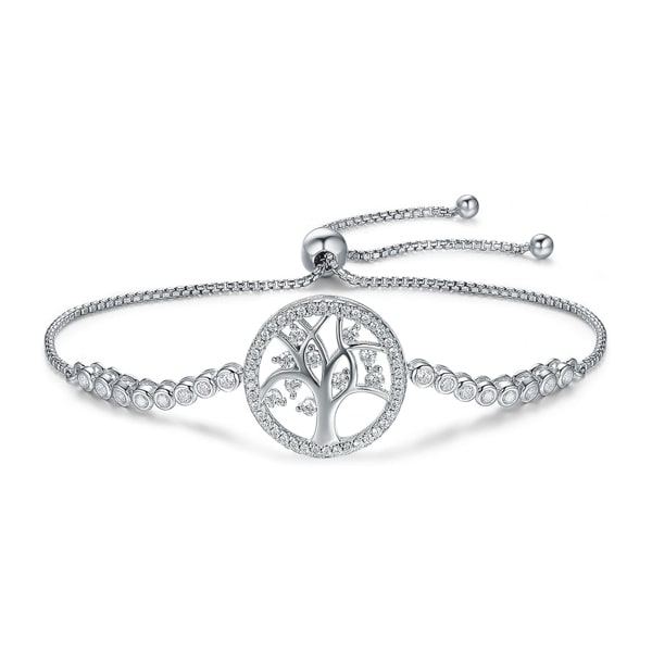 Sterling silver tree of life bracelet