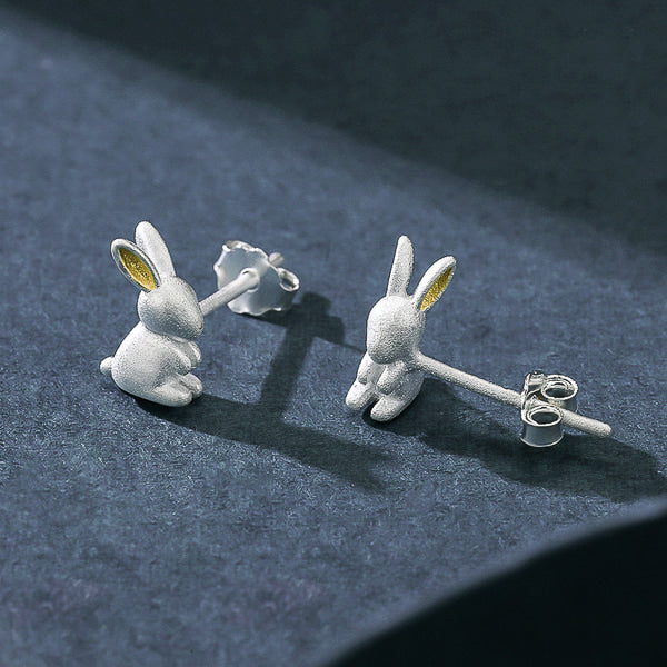 Orecchini in argento sterling 925 di lusso con simpatico Orecchini in argento sterling 925 di lusso con simpatico