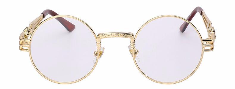 Classy Women Round Clear Sunglasses | sunglasses - Classy Women Collection