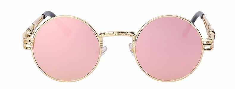 Classy Women Round Pink Sunglasses | sunglasses - Classy Women Collection