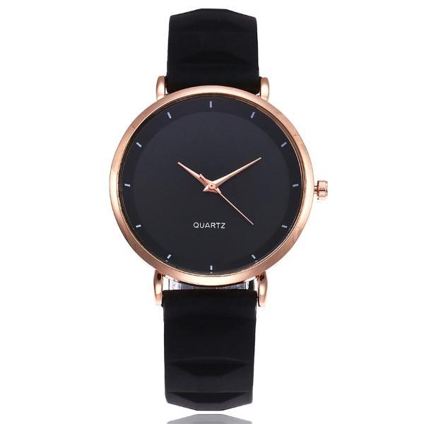 Classy Women Silicone Watch Black | watches - Classy Women Collection