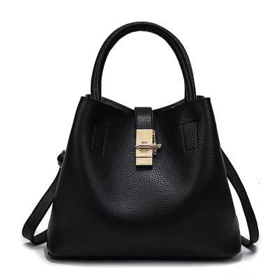 Classy Women Black Strap Tote Handbag | Handbag - Classy Women Collection