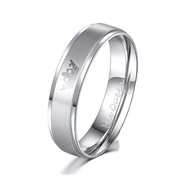 King Queen Queen's Couple Ring Titanium Steel Couple Ring Factory Direct  Sales SSR375 - China Ring and Fashion Ring price | Made-in-China.com
