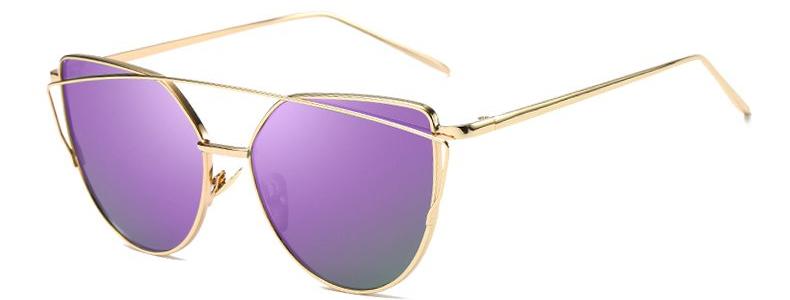 Classy Women Purple Cat Eye Sunglasses | sunglasses - Classy Women Collection