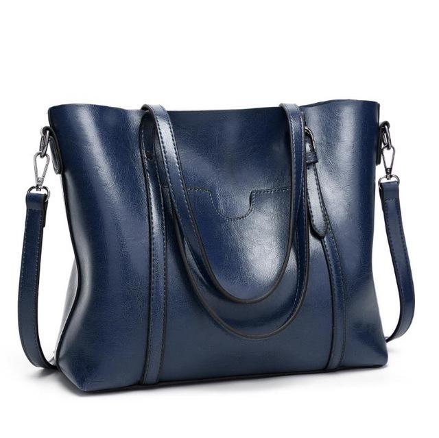 Classy Women Simple Leather Bag - 9 Colors | Handbag - Classy Women Collection