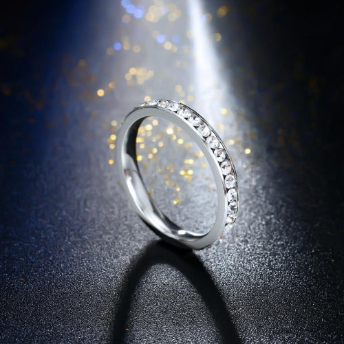 Classy Women Platinum Austrian Crystal Ring | Ring - Classy Women Collection