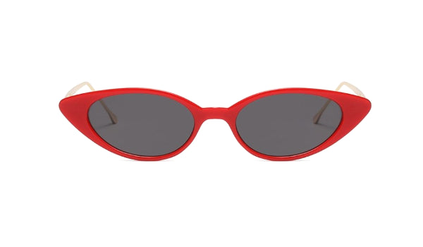 Classy Women Red/Gold Cat Eye Sunglasses | sunglasses - Classy Women Collection